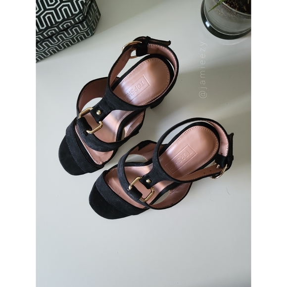 Topshop | NWT "Maude" Block Heel Sandals - Picture 3 of 8